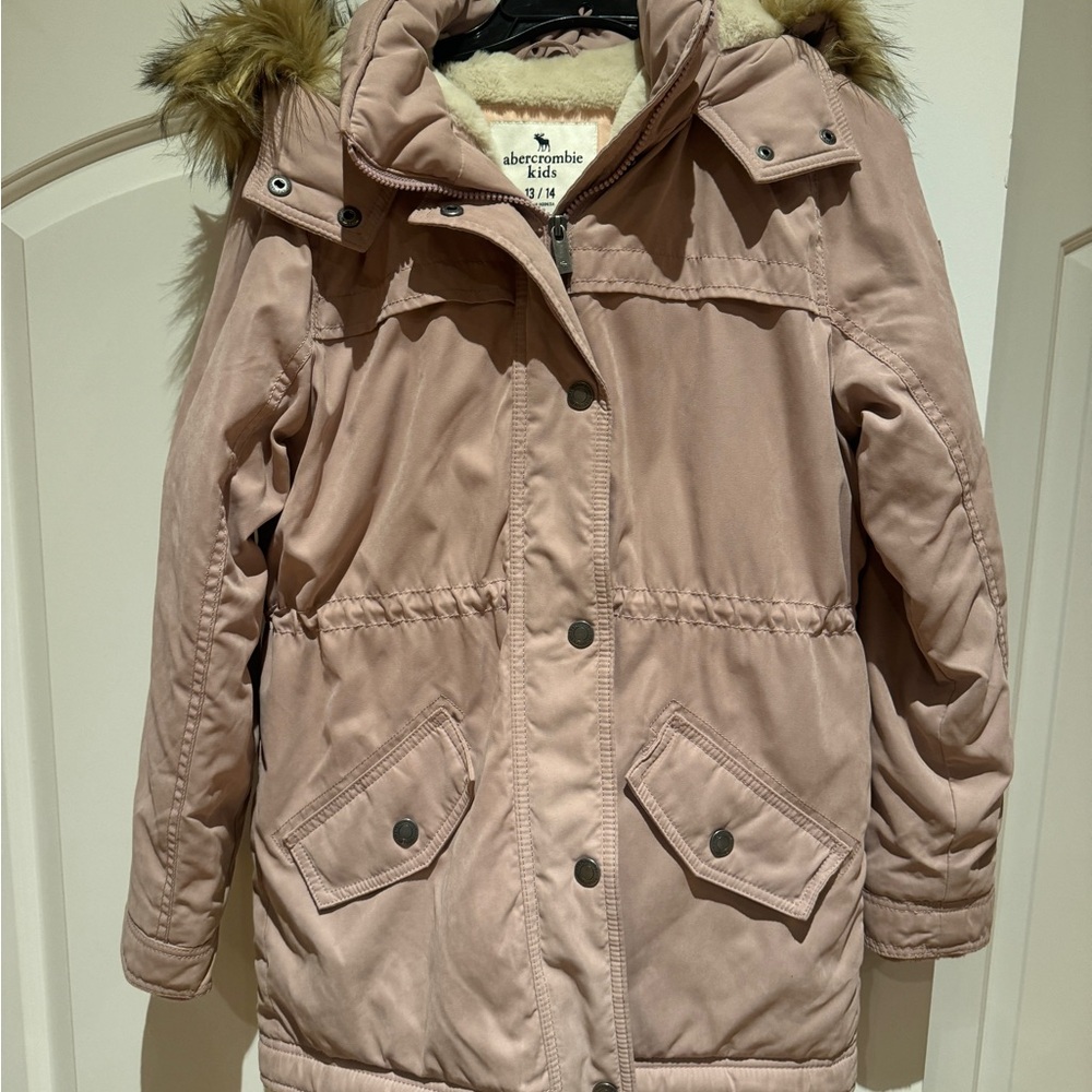 a&f winter parka Girls’s size 13/14